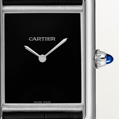 Unworn Cartier Tank Must de Cartier, Stainless Steel, 32mm x 27mm, Ref# WSTA0072, box and papers
