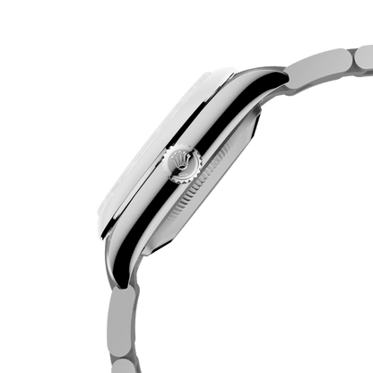 Unworn 2025, Rolex Oyster Perpetual, Oystersteel, 34mm, Candy pink dial, Domed Oyster, Ref# 124200-0009, box and papers