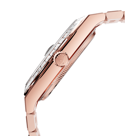 Rolex Land-Dweller 40mm Oyster Everose Gold & Diamonds M127385TBR-0003