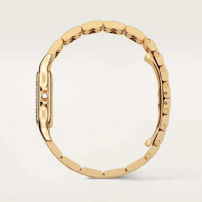 Unworn Cartier Panthère de Cartier Medium, 18k Yellow Gold, Diamonds, 27mm x 36mm, Ref# WJPN0016, box and papers