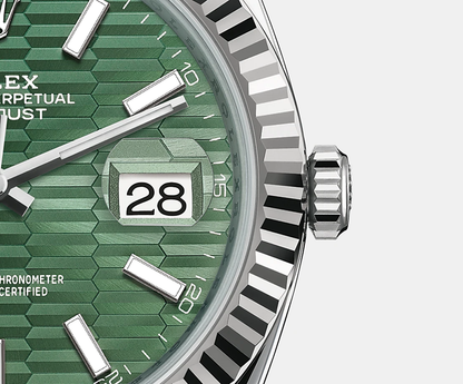 Rolex Datejust 41mm, Oystersteel and 18k White Gold, Ref# 126334-0029