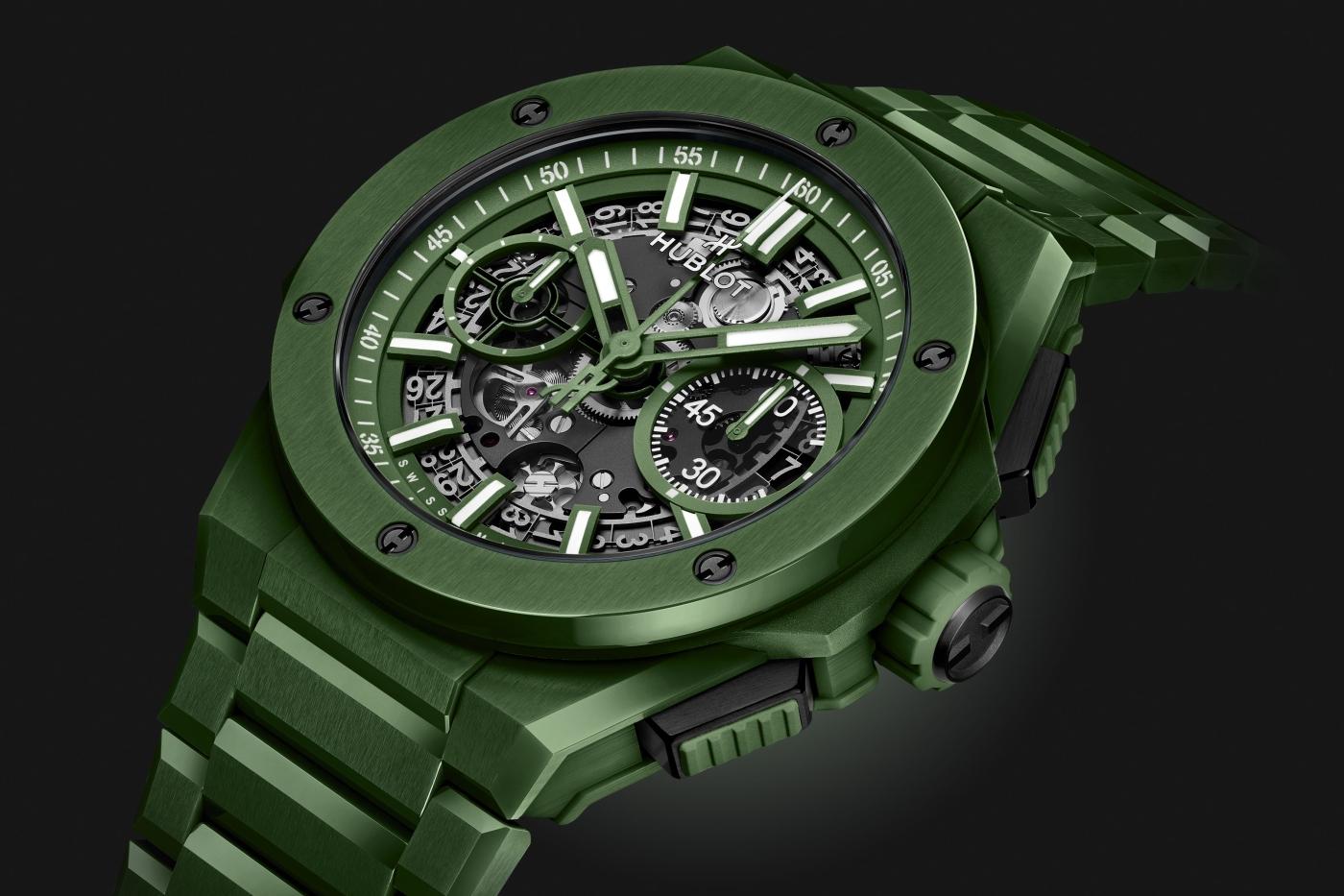 Hublot Big Bang INTEGRATED GREEN CERAMIC, 42mm, Ref# 451.GX.5220.GX, Unworn 2025
