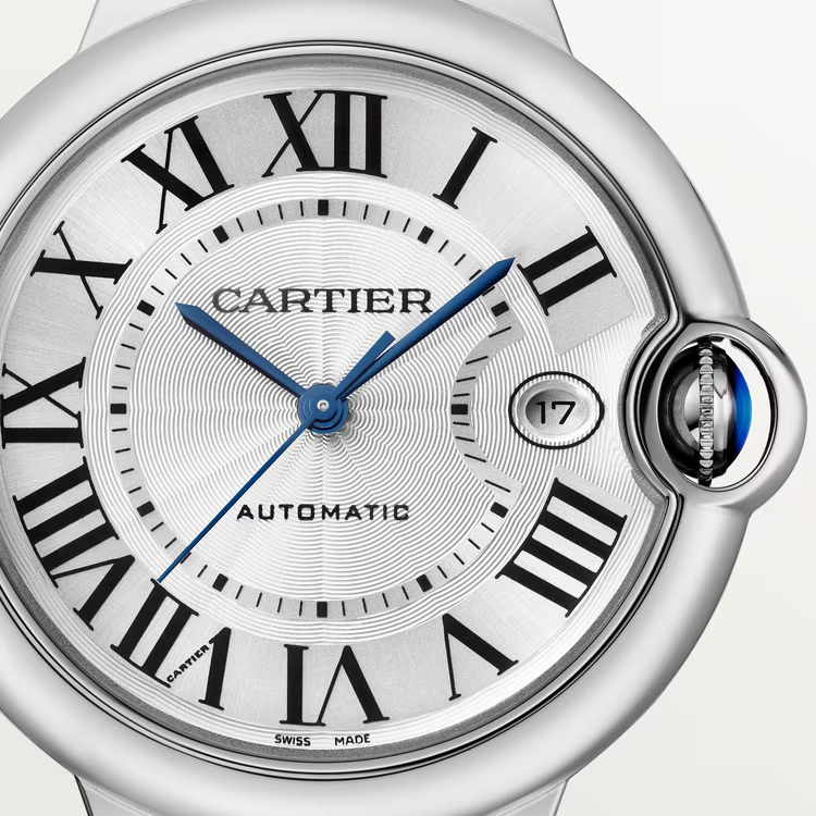 Unworn Cartier Ballon Bleu de Cartier, Stainless Steel, 33mm, Ref# WSBB0044, box and papers
