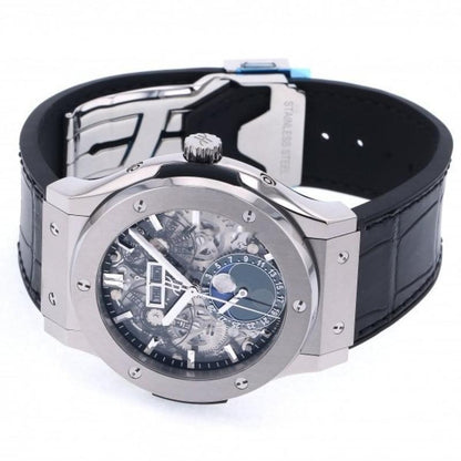 Hublot Classic Fusion Aerofusion Moonphase Titanium 45mm, Ref# 517.NX.0170.LR, Unworn 2025
