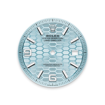 Rolex Land-Dweller 40mm Oyster Platinum M127336-0001