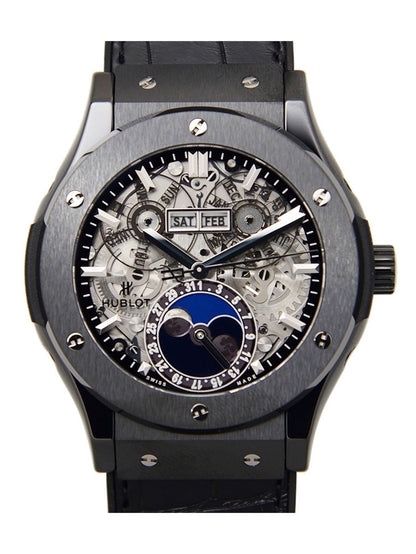 Hublot Classic Fusion Aerofusion Moonphase 45mm Black Magic, Ref# 517.CX.0170.LR, Unworn 2025