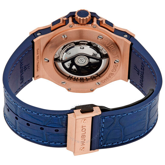 Hublot Big Bang Gold Blue 44mm, 18kt Rose Gold, Ref# 301.PX.7180.LR, Unworn 2025