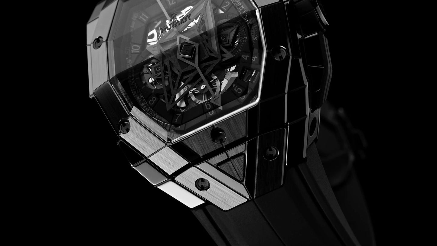 Hublot, Spirit of Big Bang Sang Bleu All Black, Ceramic, 42mm, Limited Edition, Ref# 648.CX.0114.RX.MXM23