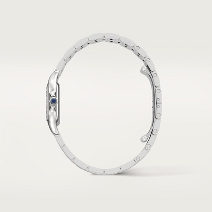 Unworn Cartier Panthère de Cartier Small, Stainless Steel, Diamonds, 23mm x 30mm, Ref# W4PN0016, box and papers