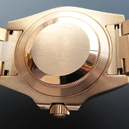 Rolex Submariner Golden Blue / Red Diamond Black Dial 40mm