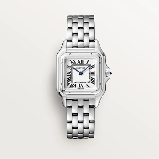 Unworn Cartier Panthère de Cartier Medium, Stainless Steel, 27mm x 37mm, Ref# WSPN0015, box and papers