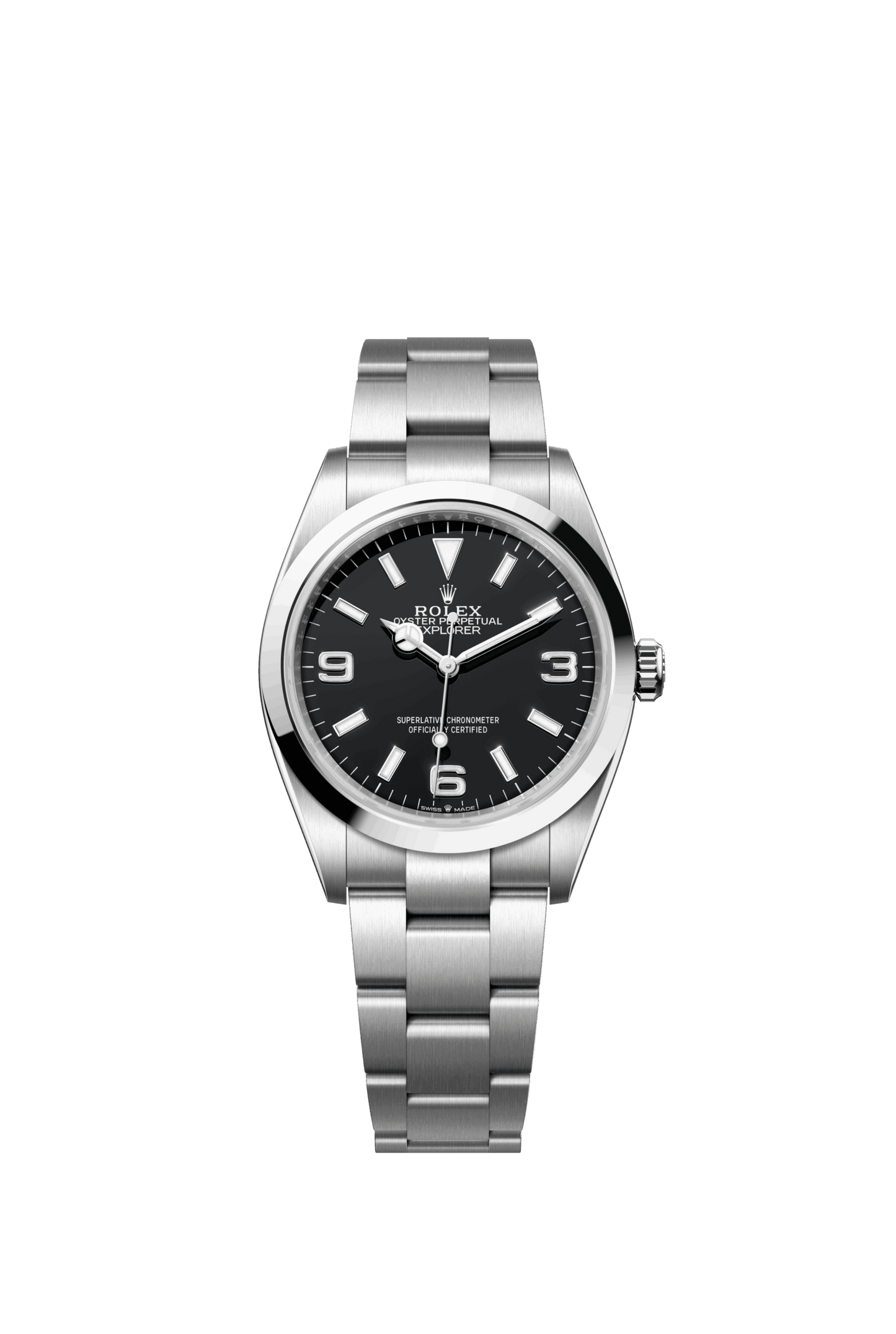 Rolex Explorer 36 mm Oystersteel Ref# 124270-0001