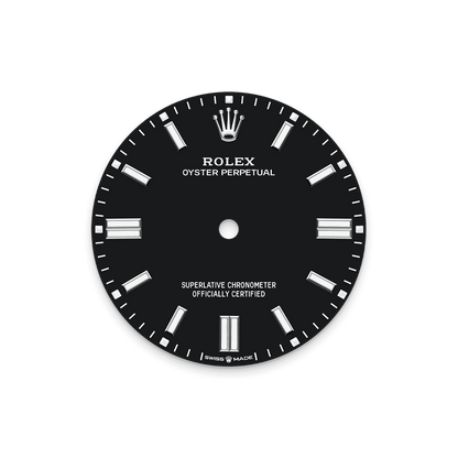 Unworn 2025, Rolex Oyster Perpetual, Oystersteel 36mm, Black dial, Domed Oyster, Ref# 126000-0014, box and papers
