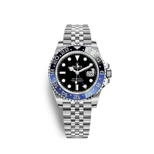 Unworn Rolex GMT-Master II, Batgirl, Stainless steel, 40mm, Ref# 126710blnr-0002