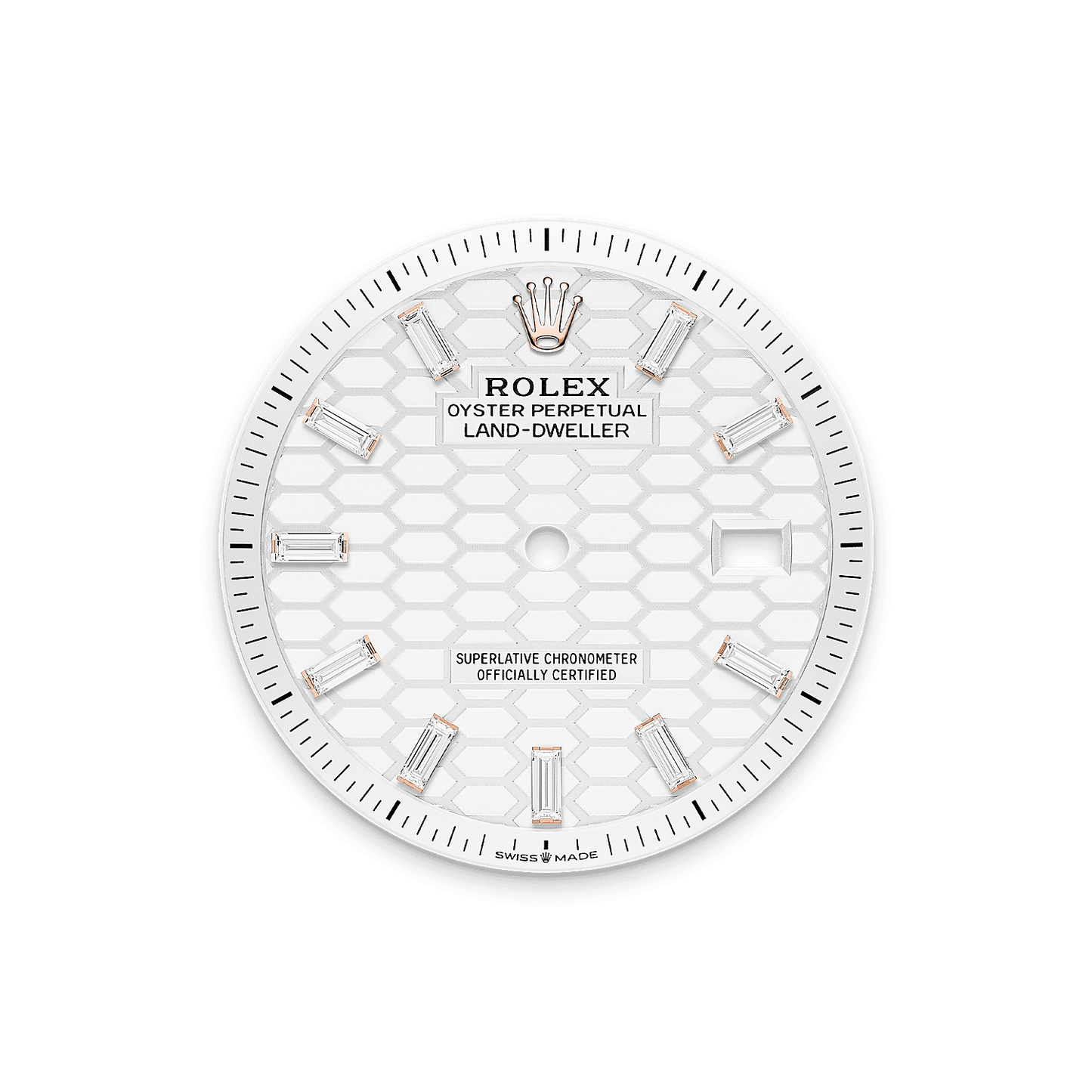 Rolex Land-Dweller 36mm Oyster Everose Gold & Diamonds M127285TBR-0002