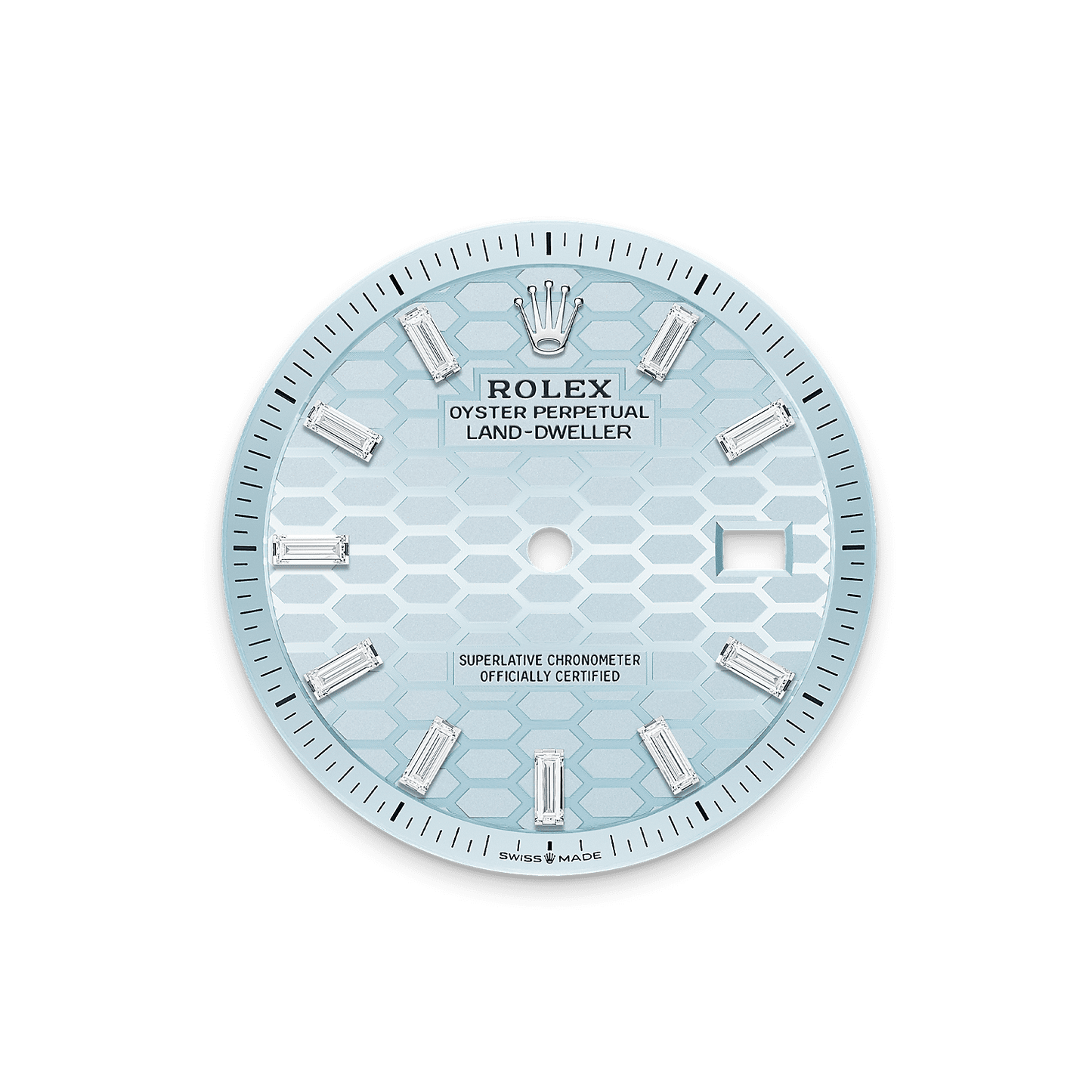 Rolex Land-Dweller 36mm Oyster Platinum & Diamonds M127286TBR-0001