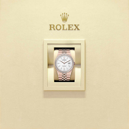 Rolex Land-Dweller 40mm Oyster Everose Gold & Diamonds M127385TBR-0003