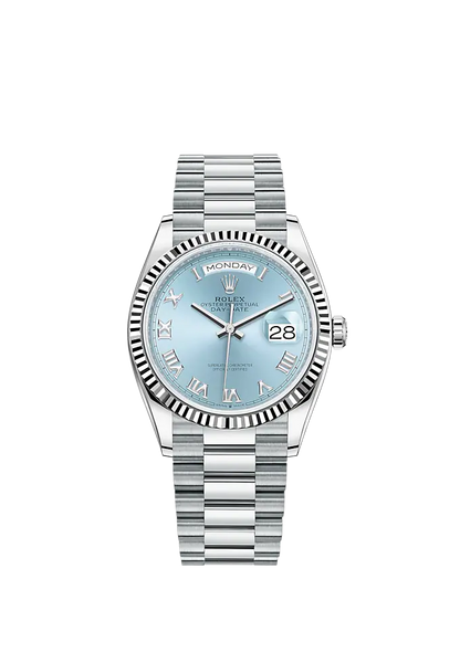 Rolex Day-Date 36mm, Platinum, Ref# 128236-0008
