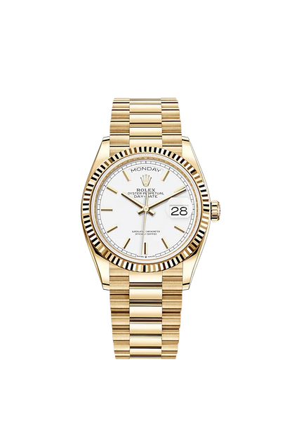 Rolex Day-Date, 36mm, 18k Yellow Gold, Ref# 128238-0081