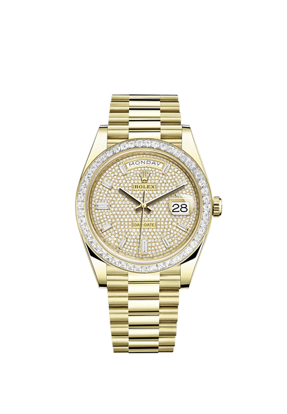 Rolex Day-Date 40mm, 18k Yellow Gold, Ref# 228398tbr-0036