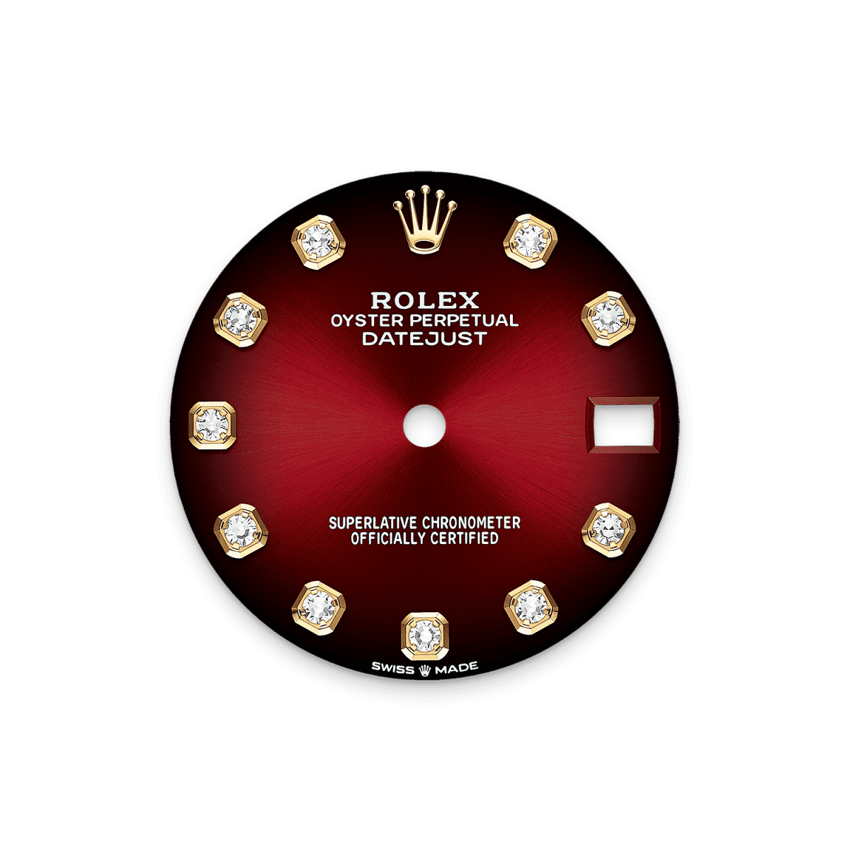 Unworn 2025, Rolex Datejust 31, 18k Yellow Gold, Diamond, Ref# 278288rbr-0041, box and papers