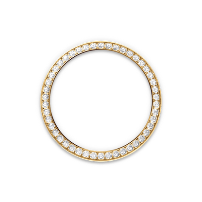 Unworn 2025, Rolex Datejust 31, 18k Yellow Gold, Diamond, Ref# 278288rbr-0041, box and papers