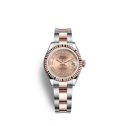 Rolex Lady-Datejust 28, Oystersteel and 18k Everose Gold, Ref# 279171-0026