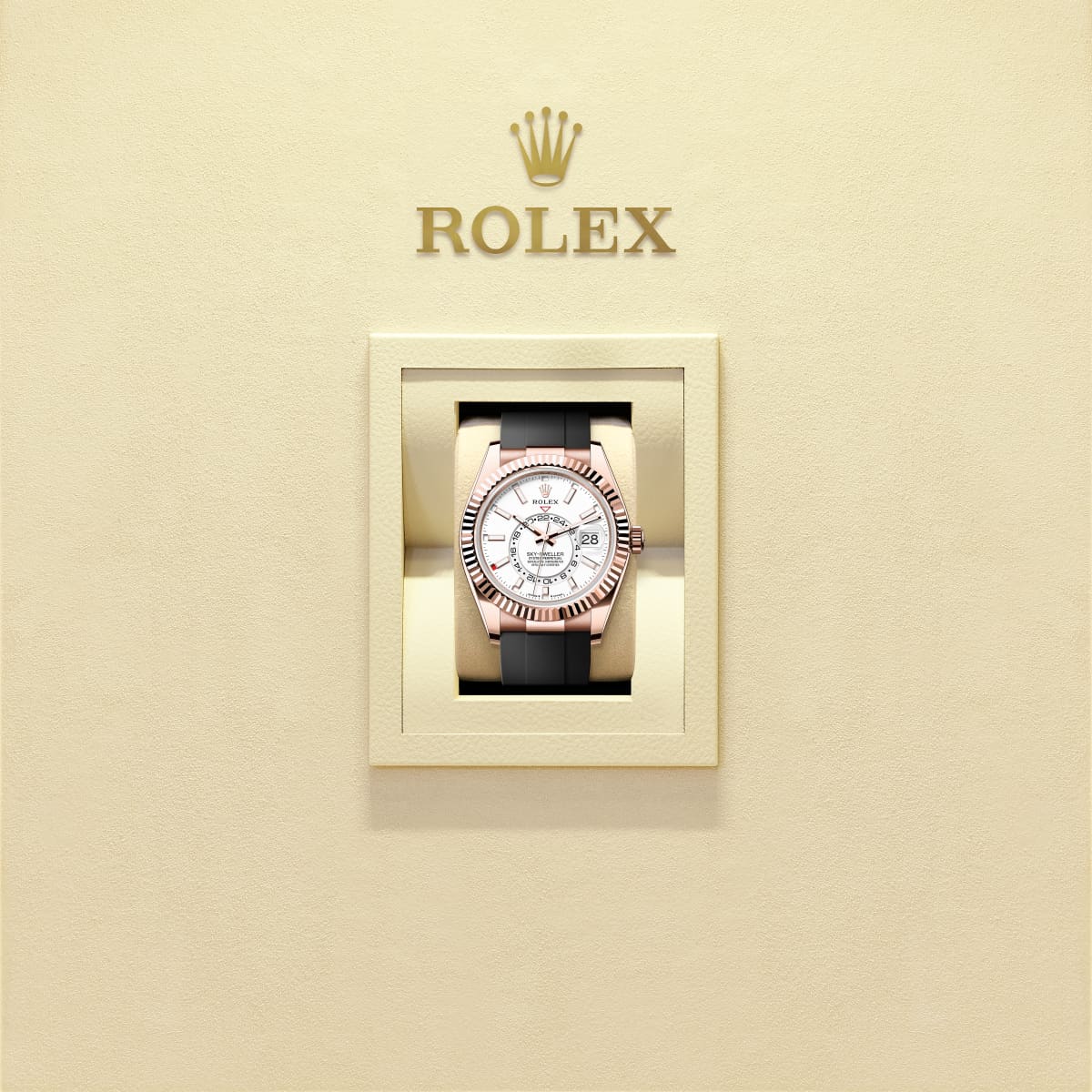 Rolex Sky-Dweller, 42mm, 18k Everose Gold, Ref# 336235-0003