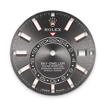 Rolex Sky-Dweller, 42mm, 18k Everose Gold, Ref# 336935-0004