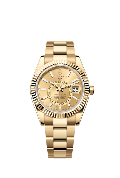 Rolex Sky-Dweller, 42mm, 18k Yellow Gold, Ref# 336938-0001
