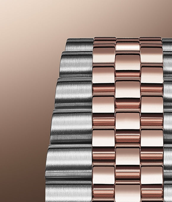 Rolex Datejust 41 Oystersteel and Everose gold Ref# 126331-0014