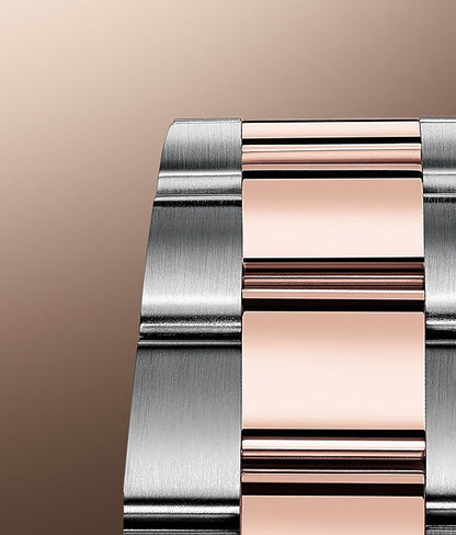 Rolex Datejust 36 Oystersteel and Everose gold Ref# 126201-0030