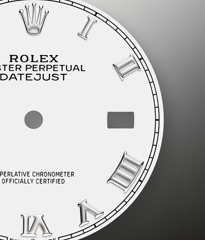 Rolex Datejust 36 Oystersteel and white gold Ref# 126284RBR-0017