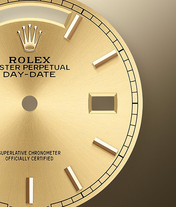 Rolex Day-Date 36 Yellow gold Ref# 128348RBR-0027