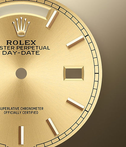 Rolex Day-Date 36 Yellow gold Ref# 128348RBR-0027