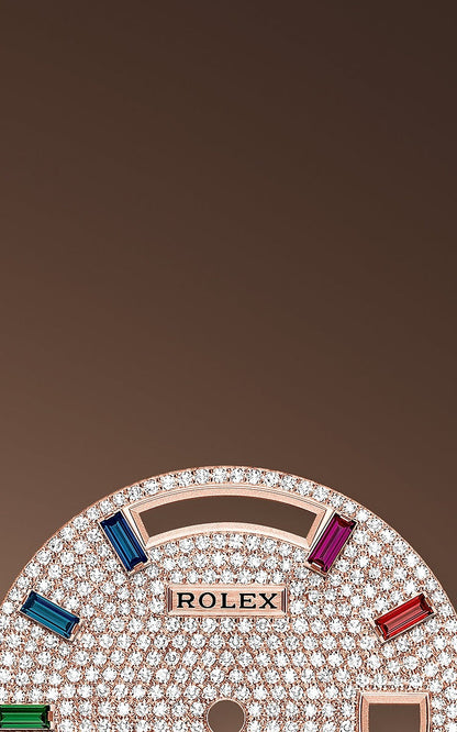 Rolex Day-Date 36 Everose gold Ref# 128345RBR-0042