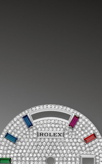 Rolex Day-Date 36 White gold Ref# 128349RBR-0012