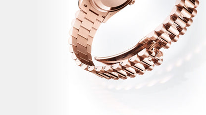 Unworn 2025, Rolex Day-Date 36, 18k Everose Gold and Diamond-set, 36mm, Ref# 128395tbr-0033, box and papers