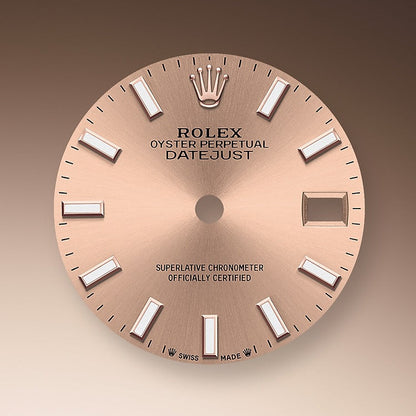 Rolex Lady-Datejust 28, Oystersteel and 18k Everose Gold, Ref# 279171-0023