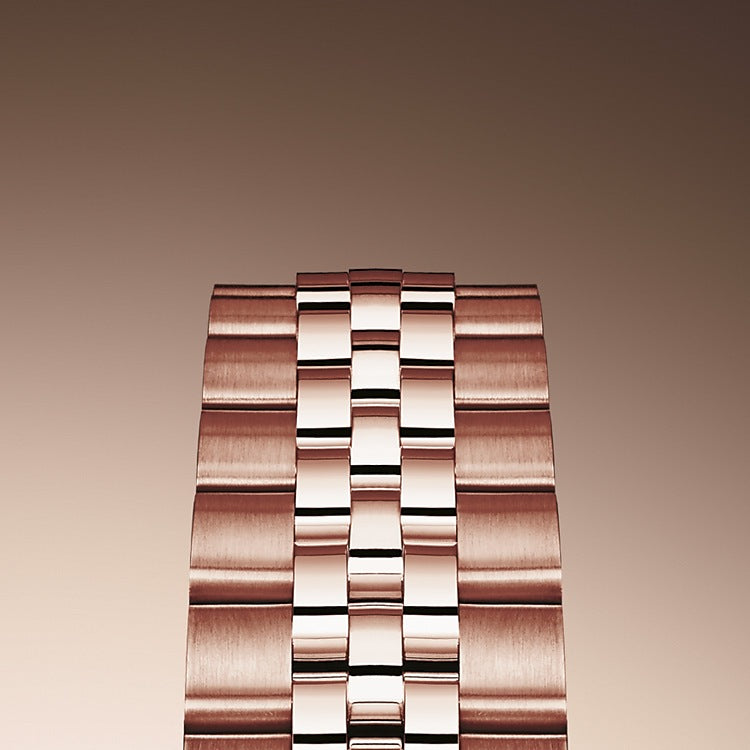 Rolex Lady-Datejust 28, 18k Everose Gold, Ref# 279175-0020