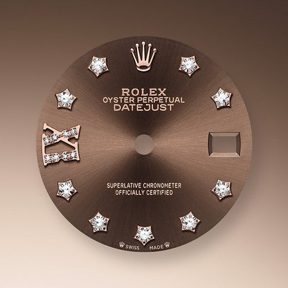 Rolex Lady-Datejust 28, Oystersteel and 18k Everose Gold, Ref# 279381RBR-0004