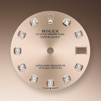 Rolex Datejust 31, Oystersteel and 18k Everose Gold, Ref#278271-0023