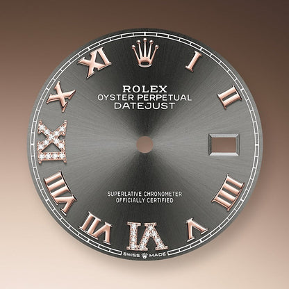 Rolex Datejust 36, 18k Everose Gold and Stainless Steel, 36mm, Ref# 126231-0023