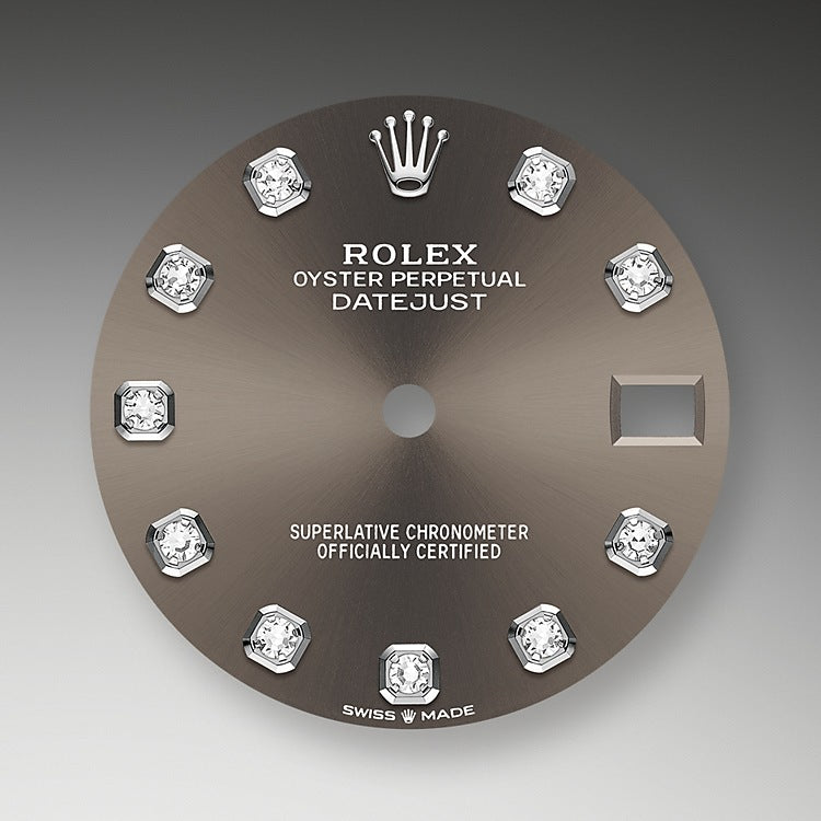 Rolex Datejust 31, Oystersteel and 18k White Gold, Ref# 278274-0008