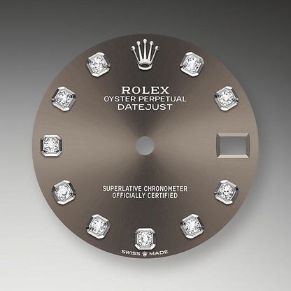 Rolex Datejust 31, Oystersteel and 18k White Gold, Ref# 278274-0008