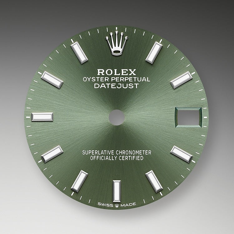 Rolex Datejust 31, Oystersteel, 18kt White Gold and diamonds, Ref# 278344RBR-0019