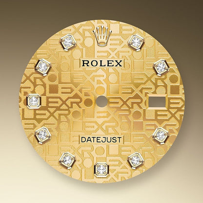 Rolex Datejust 36, 18k Yellow Gold and Stainless Steel, 36mm, Ref# 126233-0033