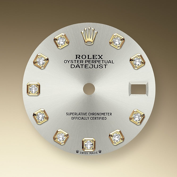 Rolex Lady-Datejust 28, 18kt Yellow Gold and diamonds, Ref# 279138RBR-0020