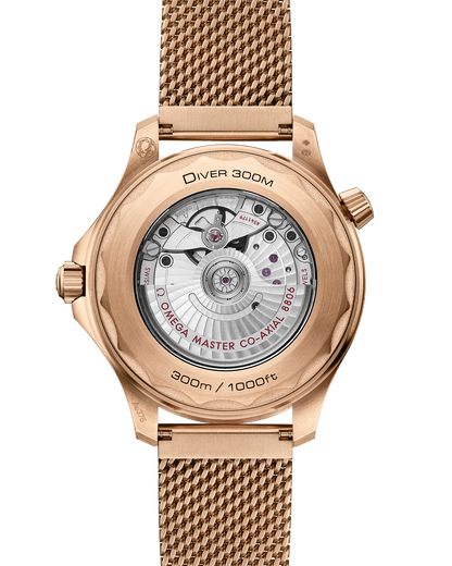 Unworn, Omega Seamaster Diver 300m, 18k Bronze Gold, 42mm, Ref# 210.90.42.20.01.003, box and papers