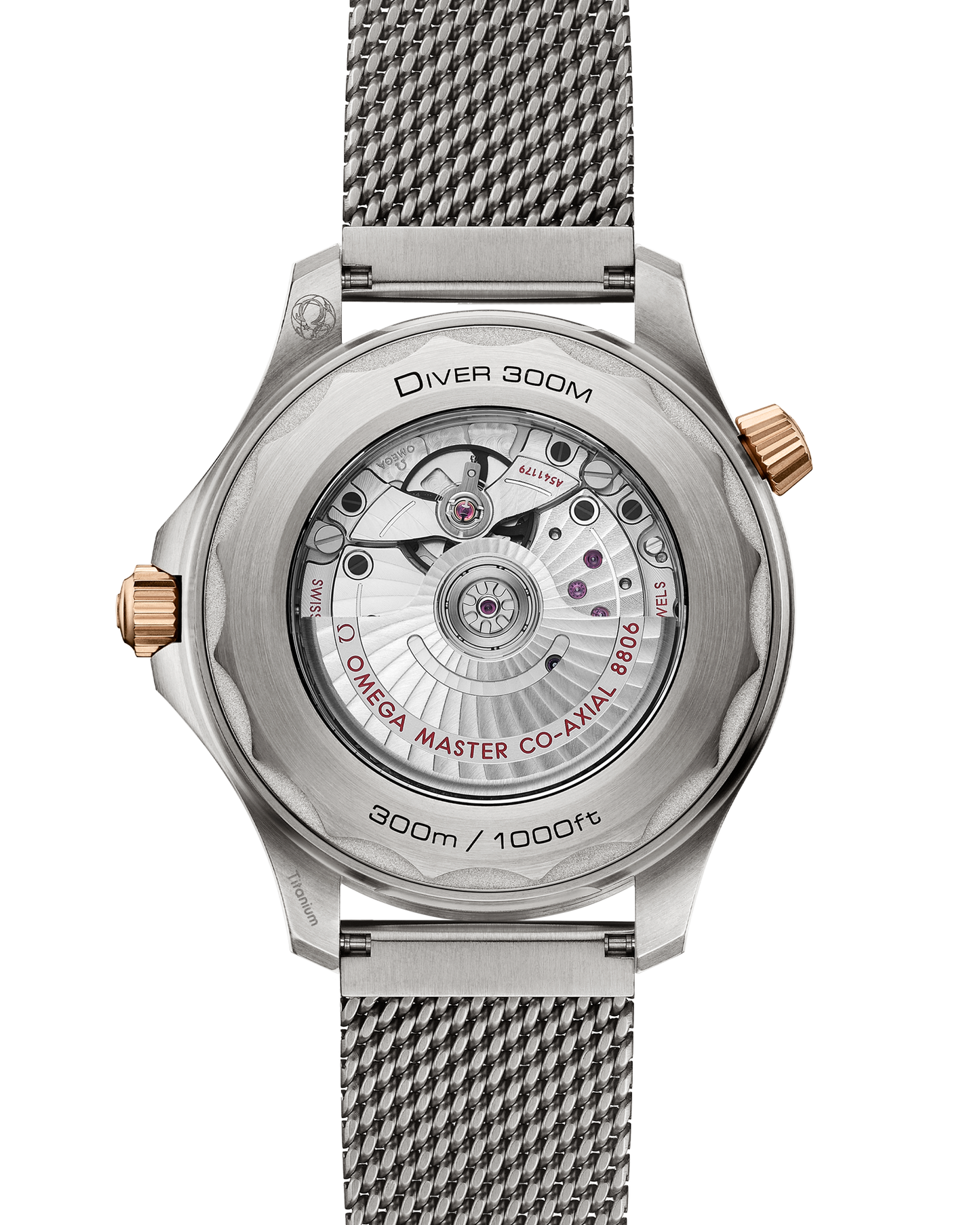 Unworn, Omega Seamaster Diver 300m, Titanium and OMEGA’s exclusive 9K Bronze Gold, 42mm, Ref# 210.90.42.20.10.001, box and papers